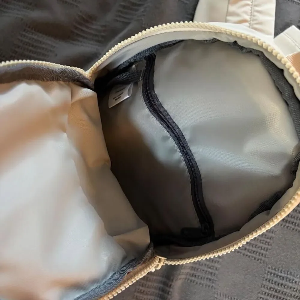 Adidas Women's Cream and Tan Bag